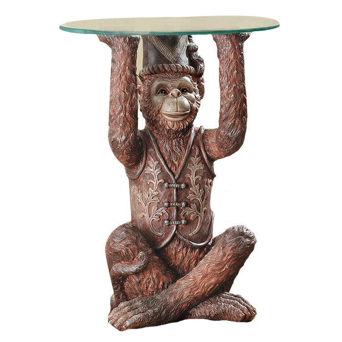Table de bout Moroccan Monkey Business Figurine