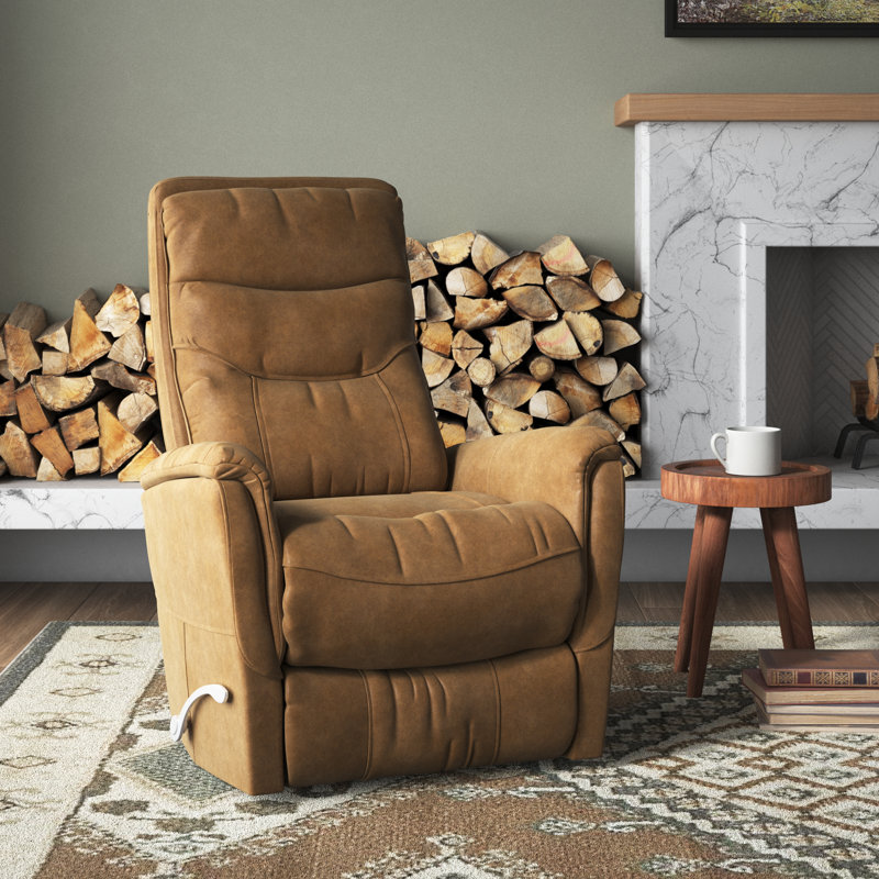 Akeelah 30" Wide Manual Swivel Standard Recliner, Autumn