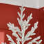 Arbre de Noël pin artificiel blanc le plus réaliste 4 pi 1 po
