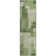 Premium Machine Washable Lisse Green Rug