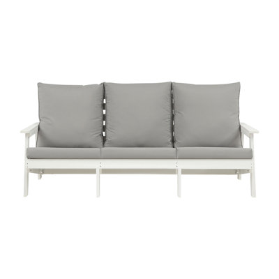 Marcial HIPS Outdoor 3-Seater Sofa