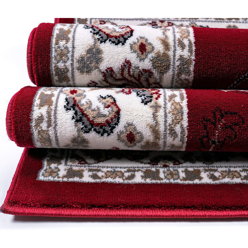 Tapis turc Gudella - rouge, Rectangle 8 pi x 10 pi 2 po