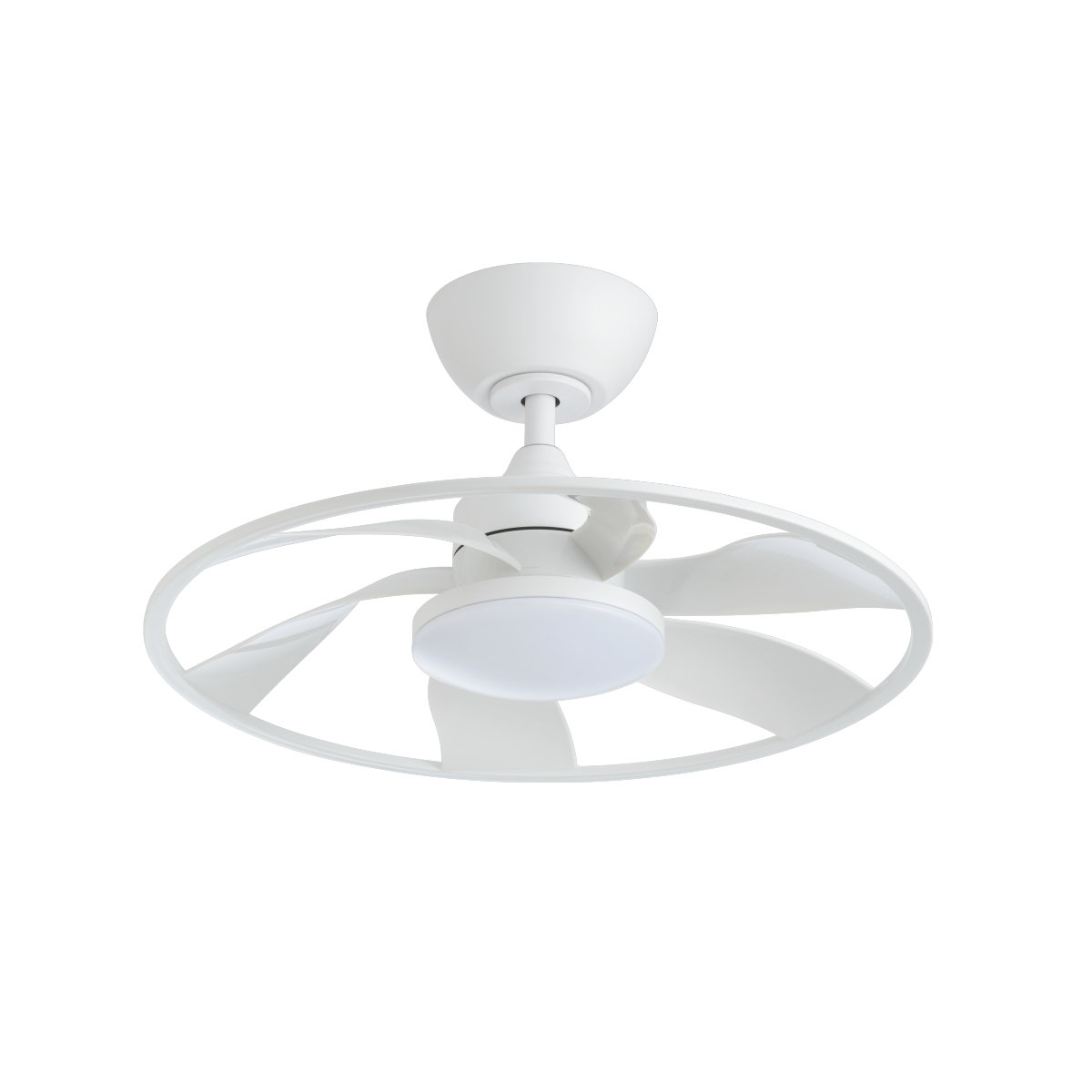 Wrought Studio Light Pro 22 In. LED Indoor Coffee Smart Ceiling Fan ...