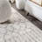 Kateshia Moroccan HYPE Boho Vintage Diamond Cream/Gray Rug-1387109876