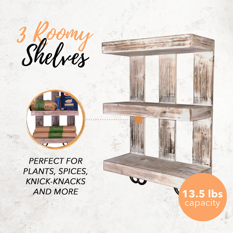 3 Piece Accent Shelf