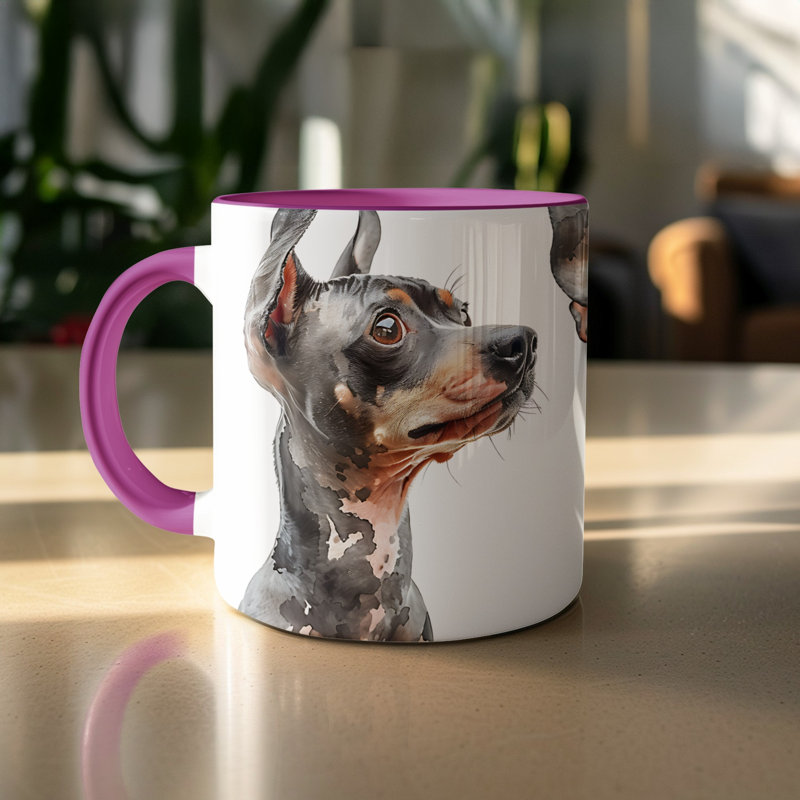 Mug, 4, Purple