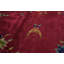 Purple Room Size Antique Hand Knotted Wool Pile Floral Deco Chinese Rug
