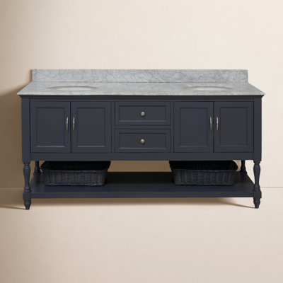 Hampton 72'' Double Bathroom Vanity