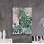 Reproduction d’art sur toile tendue panachée Monstera-50821218