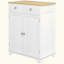 Armoire de salon, armoire de rangement durable, armoire de plancher d'entrée