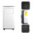 POPLARBOX 10000 BTU Wi-Fi Connected Portable Air Conditioner for 350 Square Feet with Remote Included