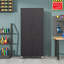 Metal Storage Cabinet With Wheels And Adjustable Shelves