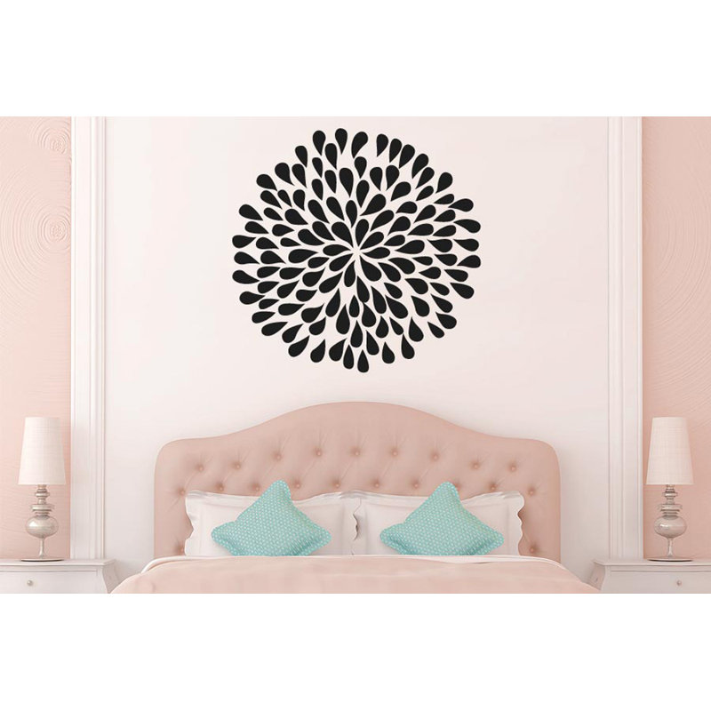 Plants & Flowers Wall Decal, Black
