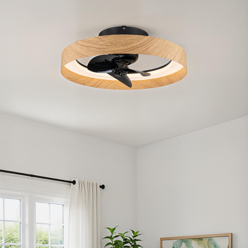 Aviona 3-Blade DC Ceiling Fan with 3CCT Dimmable LED Lights and Remote Control