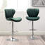 , Of 2 With Upholstered Seats And A - Footrest Modern An Swivel Function-942442383