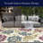 Dimmick Floral Ivory Multicolor Indoor Outdoor Area Rug-1507102889