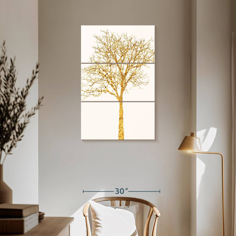 Harnek Golden Birch, 57" H x 36" W