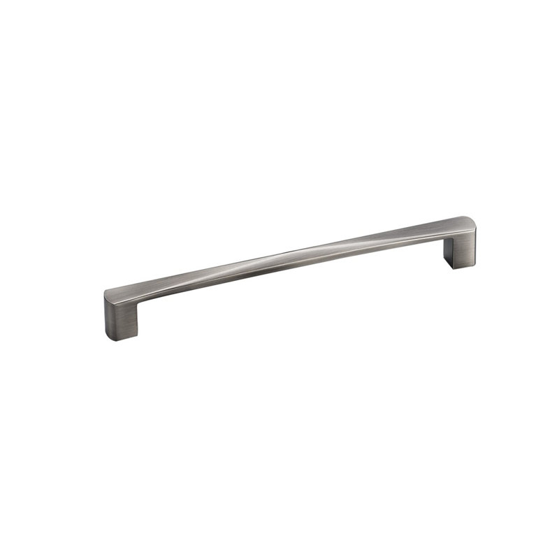 Poignée barre 7 9/16" au centre, Nickel antique