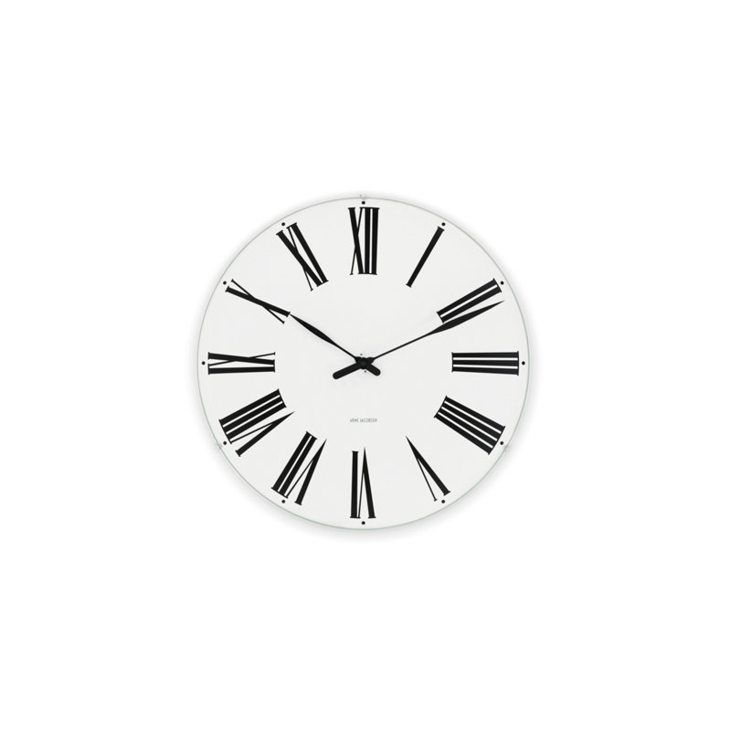 Horloge murale à chiffres romains, Moyen