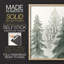 «Christmas Holiday Art XC III», reproduction encadrée - bois massif-563841720-563841698