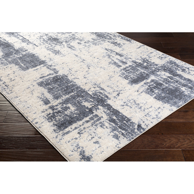 Gatsas Abstract Indoor Rug, Rectangle 6'7" x 9'