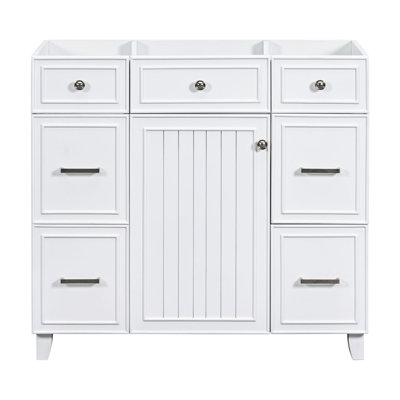 Base de meuble-lavabo avec trois tiroirs