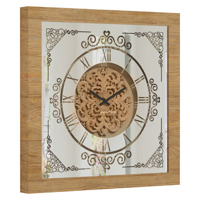 Falkner Wood Wall Clock