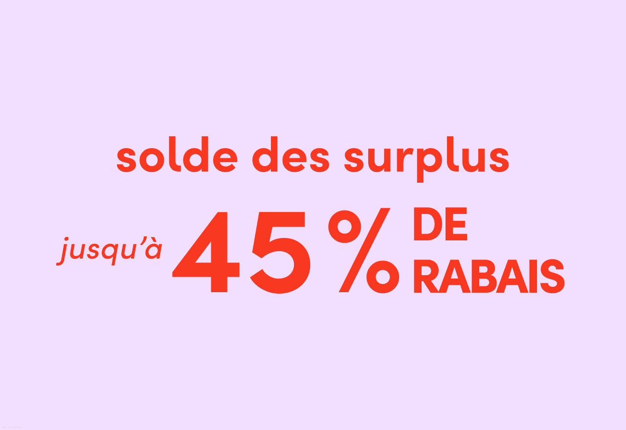 le solde des surplus