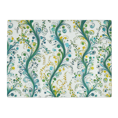 Scroll Art Vol.3 Pattern  Glass Chopping Board