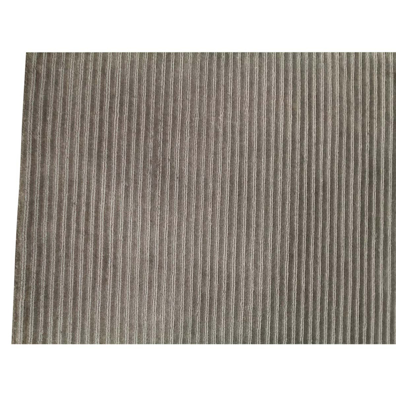 Striped Area Rug in Gold