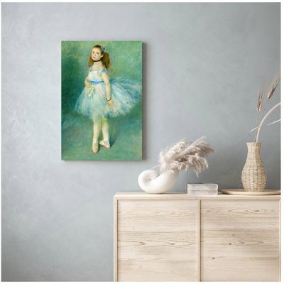 Reproduction de reproductions d'art sur toile, "The the dancer" par Pierre-Auguste Renoir, reproduction d'art sur toile
