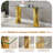 55.12'' Glass Top Console Table-97817526