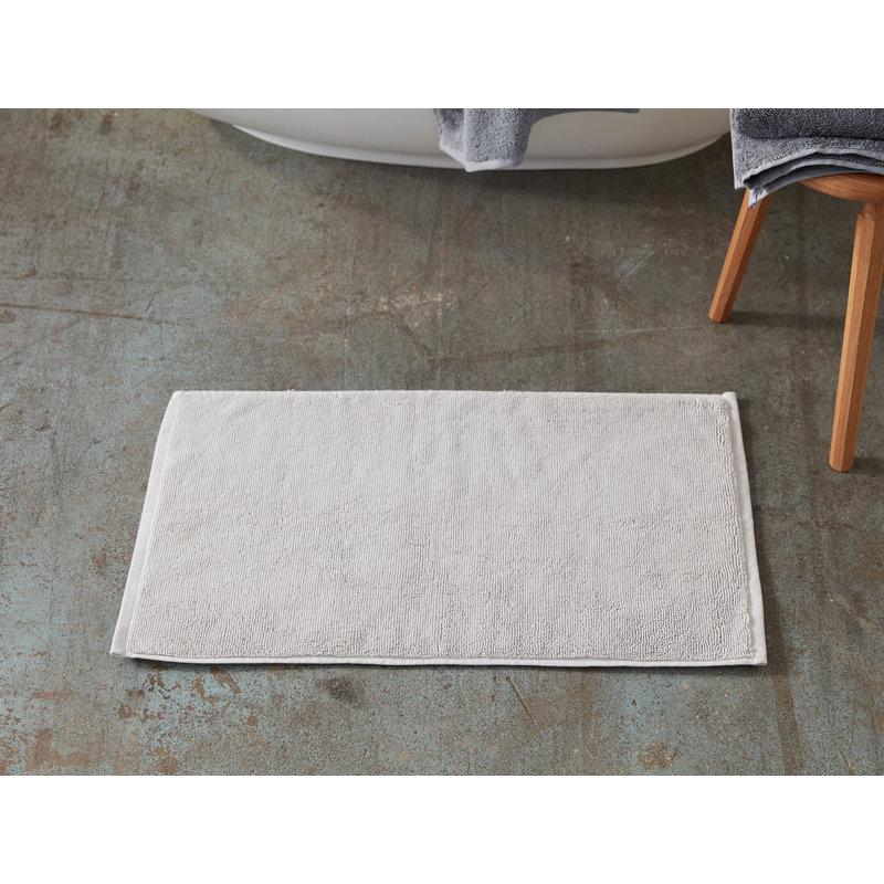 Cloud Loom Bath Mat, Fog, 32" L x 19" W