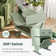 Anabelia LED Robot End Table with 360° Rotation
