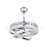 Orren Ellis 42" DIY Shade Retractable Ceiling Fan with LED Lights and Remote-304772254