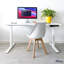 Bureau à une place - bambou / 78,7 po x 29,5 po / noir-1139354542