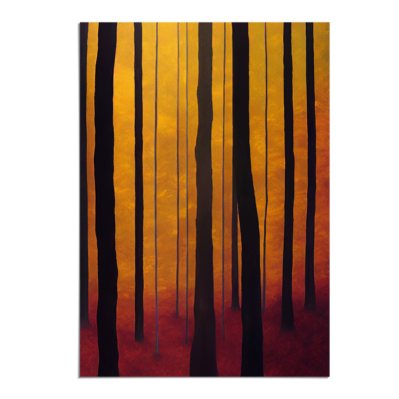 Boho Forest - Print, 42cm H x 29.7cm W, Paper, No Matte