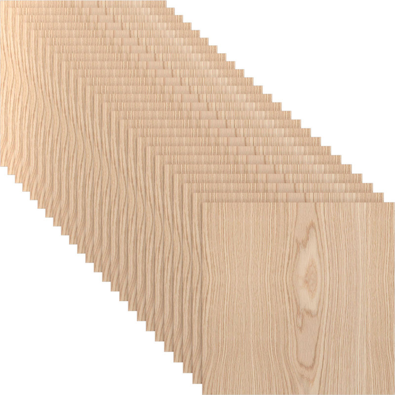 Planches en bois, Chêne, H 23,75 po x l 23,75 po x P 0,25 po