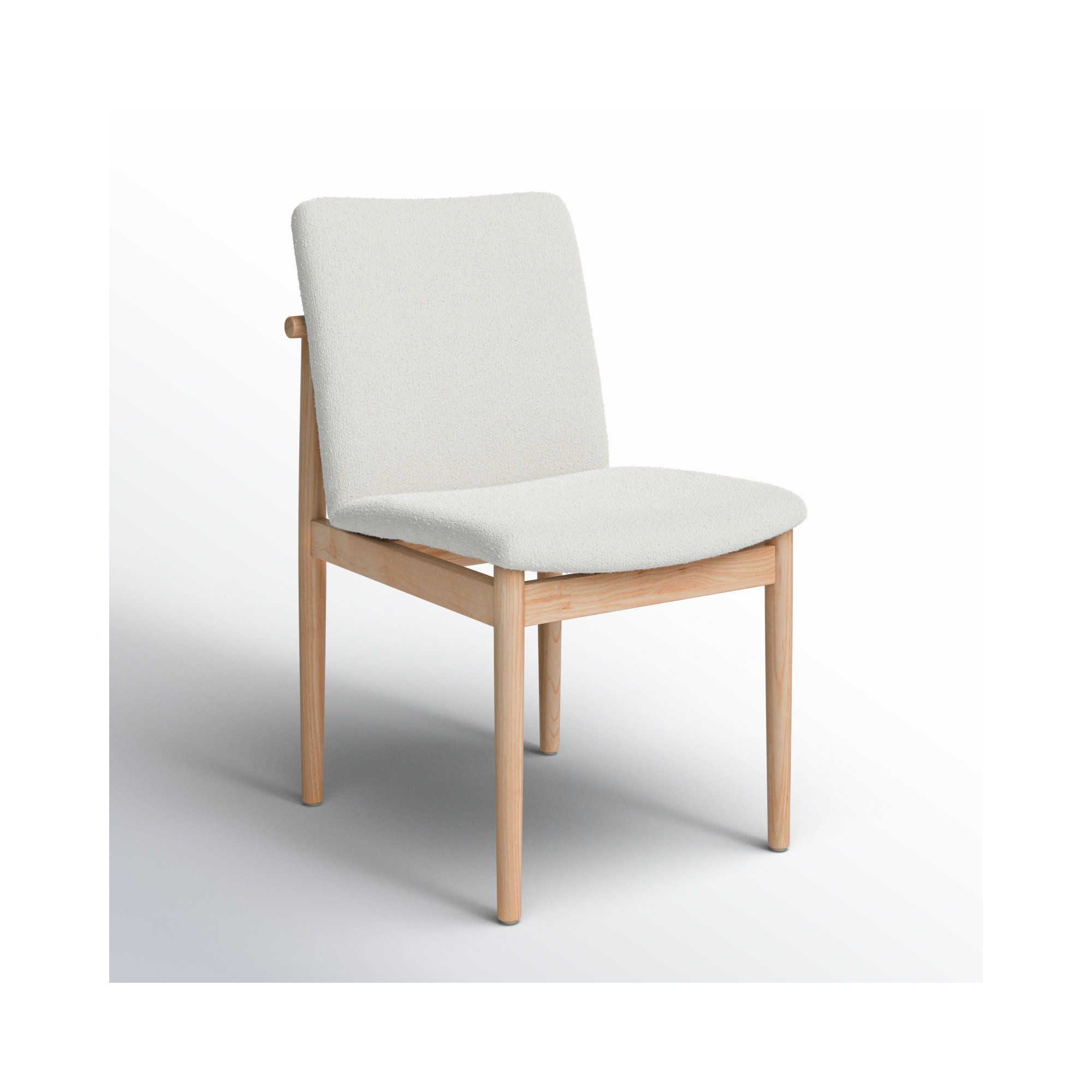 Daffodil Boucle Dining Chair, Cream