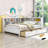 Tou Wood Daybed with 2 Drawers and Shelves-1464820115-1464820125