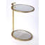 Ciro Metal & Mirrored Side Table-1074595654