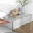Coffee Table with Acrylic,Sled