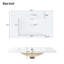 Ensemble de meuble-lavabo 30 po avec lavabo, armoire combinée, armoire de rangement pour salle de bain, structure en bois massif-845321790