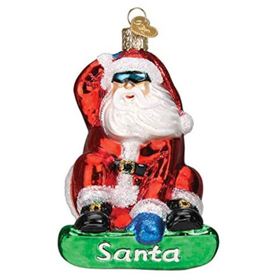 5'' Handmade Glass Hanging Figurine Ornament