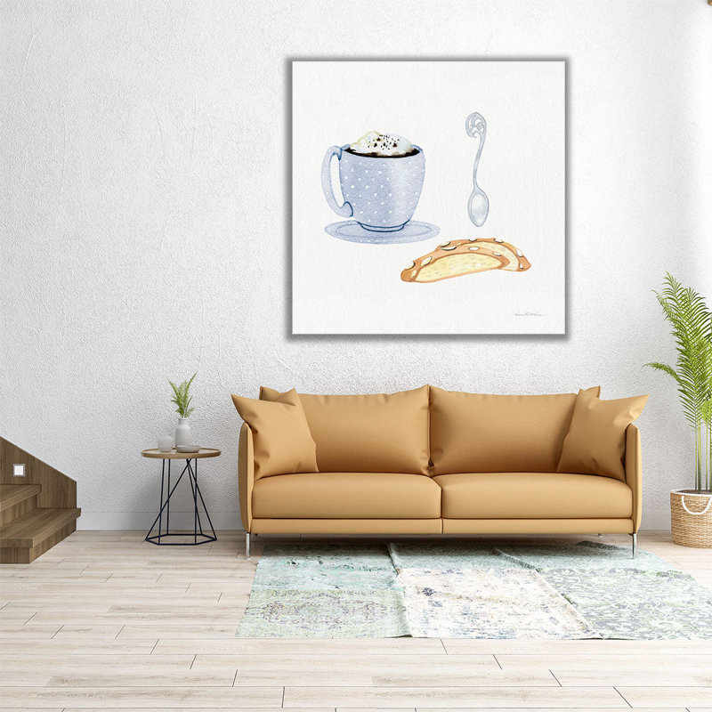 «Coffee Break», reproduction d'art sur toile, H 20 po x l 20 po