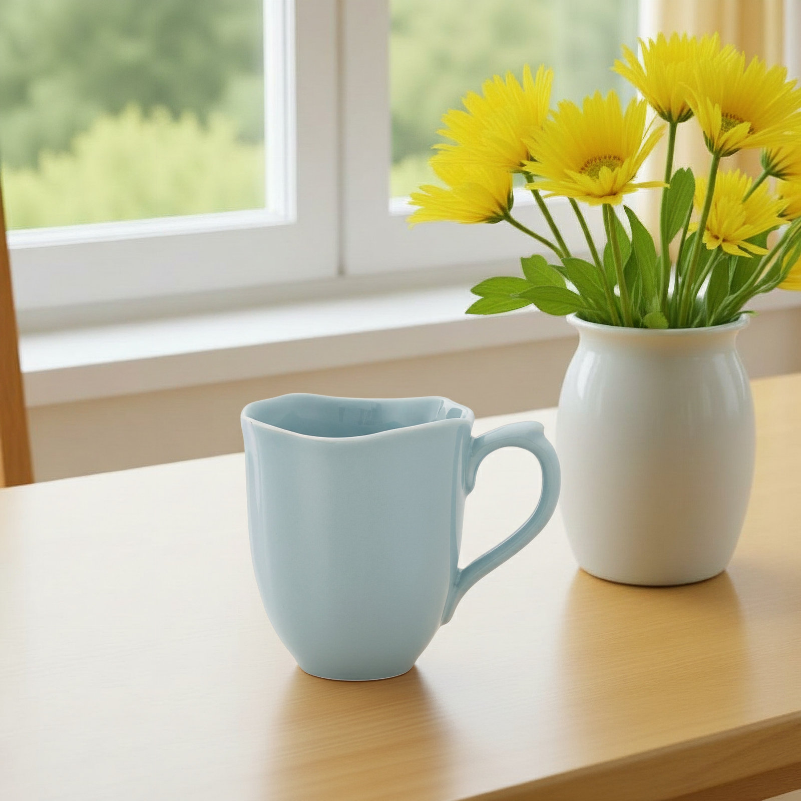 Portmeirion Sophie Conran Mug 14 Oz  Floret Robins Egg