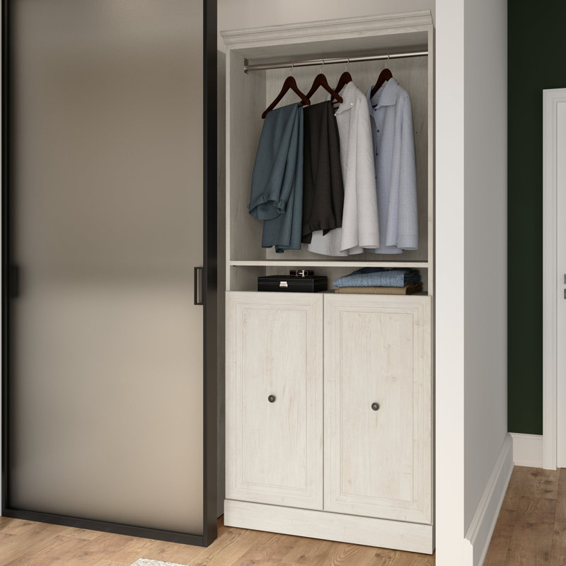 Oneybrook 35'' Walk-In Tower, Linen White Oak