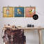 «Brilliant Birds on Branches», ensemble de 3 toiles flottantes encadrées par Lanie Loreth-2113495982-2113495981