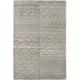 One-of-a-Kind 4' X 6' Hand Knotted Area Rug