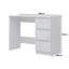 Oleary 3 Drawer Dressing Table Study Desk - Modern No-Handle Design-1353697971